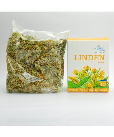 LINDEN TILIA CORDATA | Original Herbs Herbal Tea Wild Crafted Herbs Tea 50g
