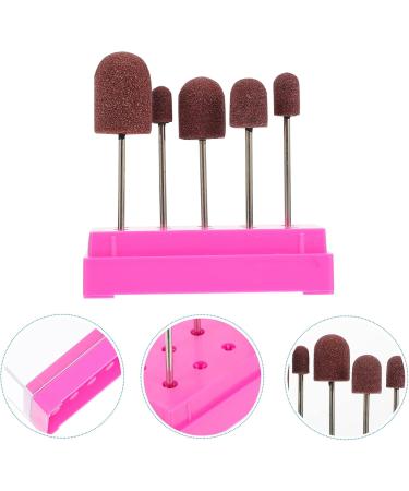 ABOOFAN 1 Set Nail Sand Ring Cap Nails Nails Cuticle Tools Manicure Supplies Polish Cuticle Sanding Bands for Nail Drill Nail Manicure Kit Manicure Accessory To Rotate Clean Nail 8x6cm Rosy - Buy Online on SooperMarket.com