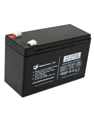 12V 7AH SLA F1 Terminal Sealed Lead Acid Battery for Multiple Use WPX6.0-12 PK12V7F1 PE612 C18A-6 8XJBRA NP712 12V7.0AH
