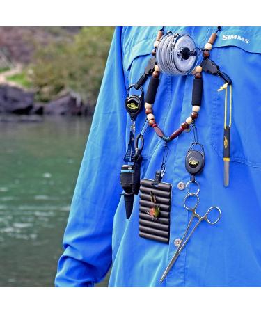 SF Fly Tying Tools Set | Fishing Lanyard Necklace with Fly Patch, Hook Remover, Leader Straightener, and More | Fishing Accessories Kit - Buy Online on SooperMarket.com