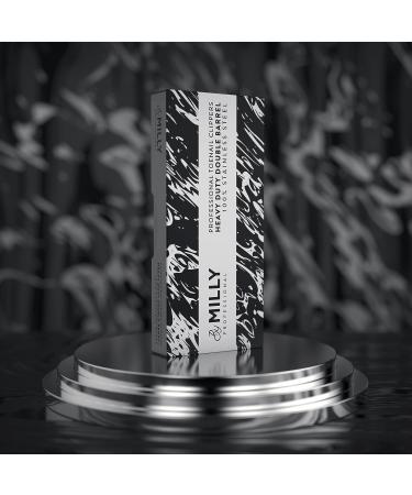 MILLY German Steel Professional Toenail Clippers for Thick and Hard Toenails - Heavy-Duty Hammer Forged Design (Silver) - Buy Online on SooperMarket.com