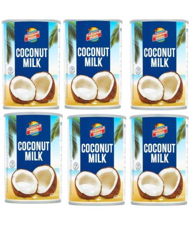 06 x Coconut Milk 400ml - The Rich and Creamy Taste of Coconut Milk (Pack of 6)