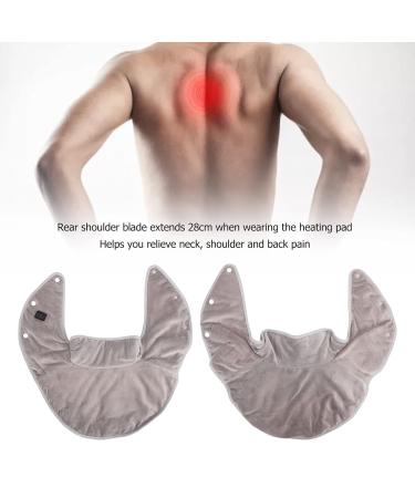 Electric Heating Pad for Neck & Shoulder Relief | 3-Level Temperature Control | Portable Heating Pad for Back Pain - Buy Online on SooperMarket.com