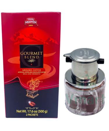 Trung Nguyen Gourmet Blend Vietnamese Instant Coffee With Filter 500g