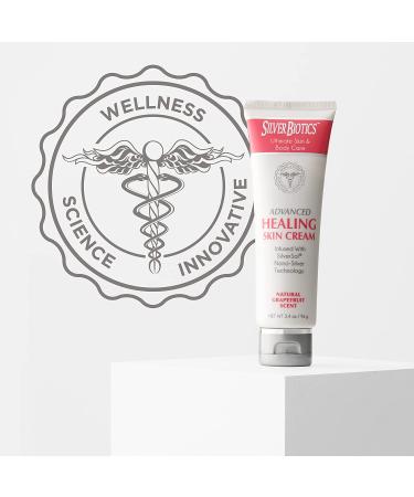 American Biotech Labs Advanced Healing Skin Cream - Natural Grapefruit Scent, 3.4 oz | Soothes & Nourishes Skin - Buy Online on SooperMarket.com