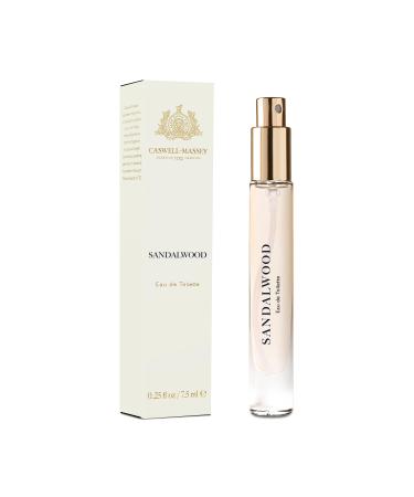 Caswell-Massey Sandalwood Eau de Toilette Discovery Clean & Fresh Yet Undeniably Warm Unisex Sandalwood Scent Sample Size Vial Perfume for Men & Women 0.25 Fl Oz Sandalwood 0.25 Fl Oz (Pack of 1)
