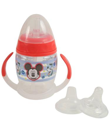 Disney Mickey Mouse 6 Piece Grow with Me Sippy Cup  Red