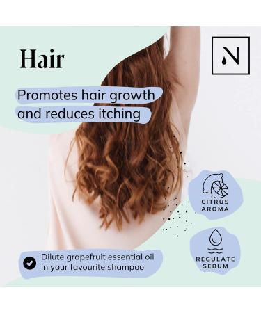 Nikura Grapefruit (White) Essential Oil 10ml - 100% Pure Natural Oil for Aromatherapy | Boost Mood & Focus | Vegan & UK Made - Buy Online on SooperMarket.com