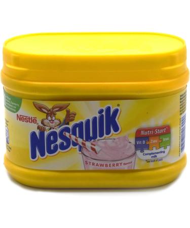 Nesquik Strawberry and Banana Flavour Bundle - 2 x 300g Tubs | Delicious Classic Flavours for Your Milk - Buy Online on SooperMarket.com