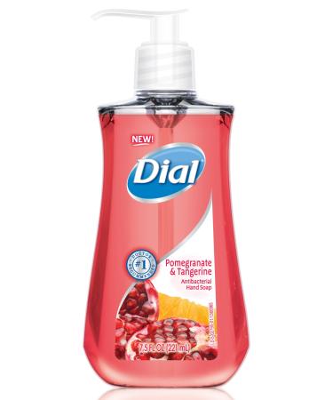 Dial Liquid Hand Soap  Pomegranate and Tangerine  7.5 Fl. Oz (Pack of 1)