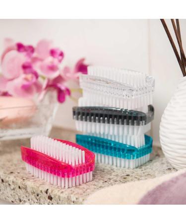 SIDCO Nail Brush | Hand Washing & Cleaning Brush | Durable Plastic Finger Brush for Hygiene - Buy Online on SooperMarket.com