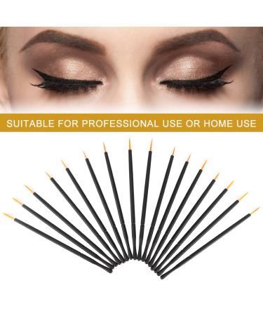 Rotekt 100pcs Disposable Eyeliner Brush Set | Hard Head Liquid & Eye Shadow Makeup Tools | International Shipping Available - Buy Online on SooperMarket.com