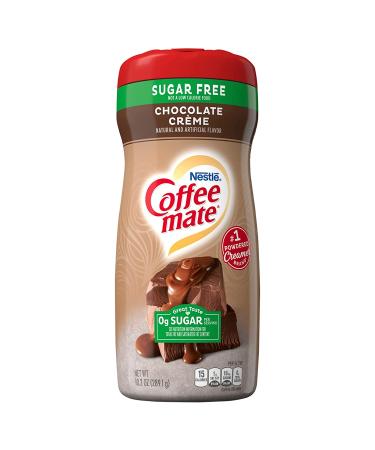 Coffee Mate Sugar Free Chocolate Creme Powder Creamer 10.2 oz | Keto-Friendly Coffee Creamer - Buy Online on SooperMarket.com
