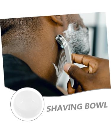 Collbath Razor Foam Shell - Natural Glass Shaving Bowl for Men | Multi-Purpose Decorative Shaving Container - Buy Online on SooperMarket.com