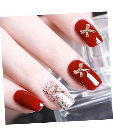 1 Nail Decoration Nail Art Sticker Nail Jewels Nail Stickers for Nail Art Gemstone Rings Nail Jewelry Nail Charms Manicure Decor Nail Decals Nail Art Studs Bowknot Nail Studs Alloy HAPINARY 12.4X7.2X0.2cm Assorted Color - Buy Online on SooperMarket.com