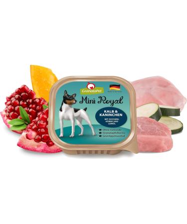 Granapet Mini Royal Calf & Rabbits - Grain-Free Wet Dog Food for Adults | 11 x 150g Pack - Buy Online on SooperMarket.com