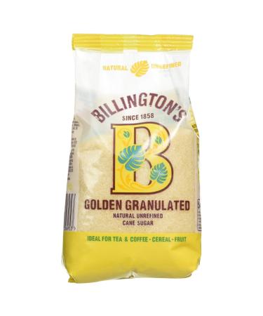 Billingtons Golden Granulated Natural Unrefined Cane Sugar 500g