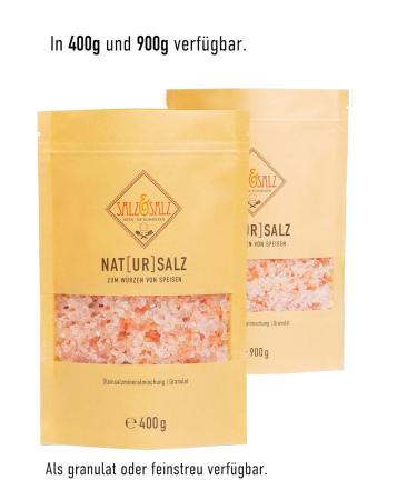 Premium Himalayan Salt - Natural Coarse & Fine Rock Salt 400g & 900g | Additive-Free Pink Crystal Salt for Mills | Authentic Pakistan Salt - Buy Online on SooperMarket.com