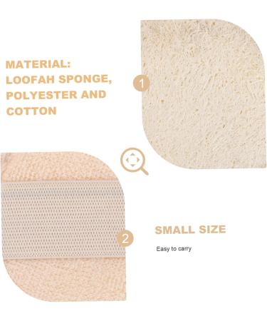 minkissy 3 Sets Loofah Face Wash Cotton Pads for Face Care Scrub Miss Skin Care Set Cosmetic - Buy Online on SooperMarket.com