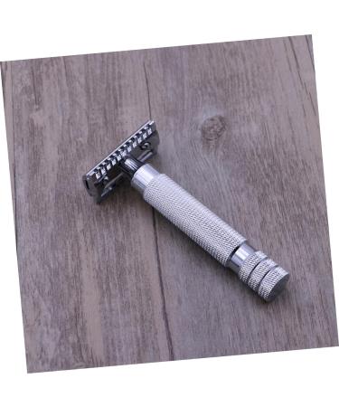 Premium Stainless Steel Safety Razor for Men - Eco-Friendly Wood Handle | Best Shaving Experience - Buy Online on SooperMarket.com