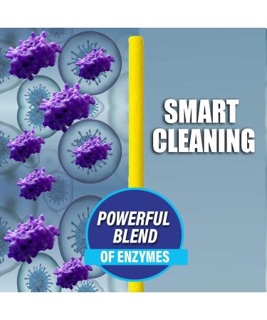 Sani 360 Sani Sticks Drain Cleaner and Deodorizer - 48 Count Lemon Scent | Non-Toxic Enzyme Formula for Odor Elimination and Clog Prevention | Septic Tank Safe - Buy Online on SooperMarket.com