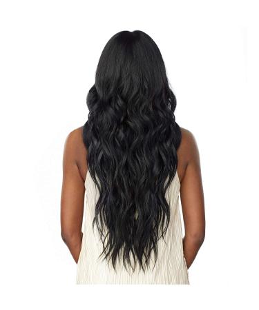 Sensationnel WHAT LACE 13x6 Wig - Cloud 9 Synthetic Hair Hand Tied Natural Preplucked Illusion Lace Front Wig - BRIELLE (1) Black - Buy Online on SooperMarket.com