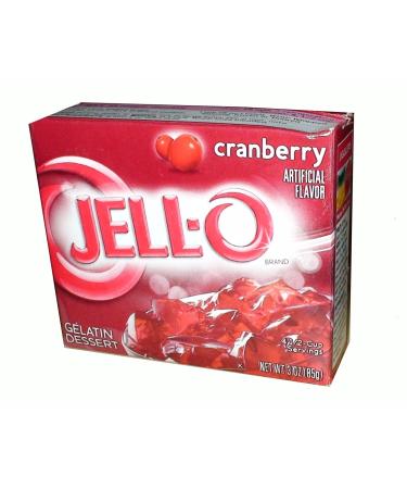JELL-O Cranberry Gelatin Dessert 85g