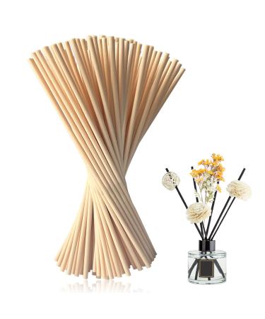 Halercay 100 pieces room fragrance stick chopstick room fragrance for office at home spa for decoration freshness of space room fragrance bathroom living room office aroma diffuse stick (nature)