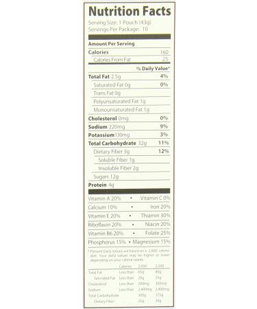 Better Oats Thick & Hearty Whole Grain Instant Oatmeal with Flax Seeds Blueberry Muffin Flavor - 15.1 Oz Box (Pack of 6) - Buy Online on SooperMarket.com