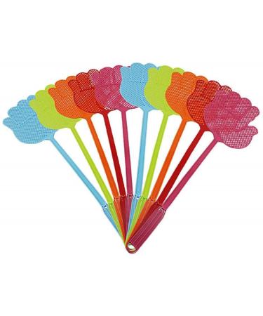ValueHall 10pcs Multicolor Pest Control Fly Swatter for Flies Mosquitoes and Insects V7023