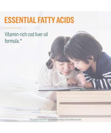 Genestra Brands - Cod Liver Oil Forte - Vitamin and Essential Fatty Acid Supplement to Support Cognition Bones Vision and Skin - 300 ml Liquid - Natural Citrus Flavour - Buy Online on SooperMarket.com