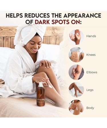 LightenUp Skin Brightening Lotion 13.5 Fl oz - Hyperpigmentation Body Cream with Jamaican Castor Oil and Shea Butter - Buy Online on SooperMarket.com