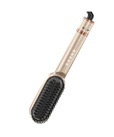 Crimper Crimper for Black Women Cepillo Alisador de Cabello - Gold