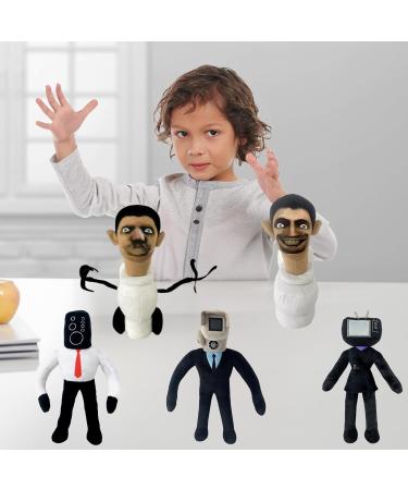 Skibidi Toilet Plush Toys - Stuffed Figure Set for Game Fans - Funny Cartoon Characters - Perfect Birthday Gift - Buy Online on SooperMarket.com