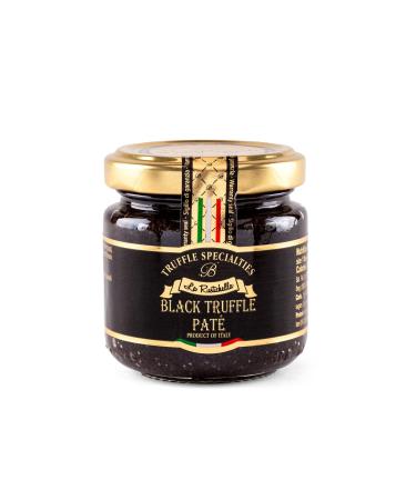 La Rustichella - Black Truffle Pate Small (90g, 3.2 OZ ) Vegan, Gluten Free , Cholesterol Free