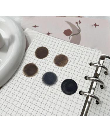 Stamp Eyebrow Powder 10 Reusable Stencils Waterproof Eyebrows (03) - Buy Online on SooperMarket.com