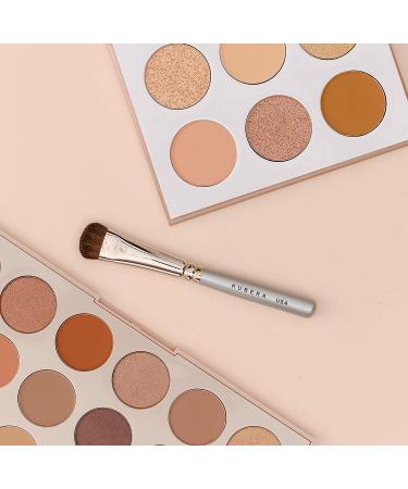 Buy KUBERA Eye Makeup Brush - 100% Natural Hair Blender Brush for Precision Eyeshadow & Concealer Application - Assembled in the USA - Buy Online on SooperMarket.com
