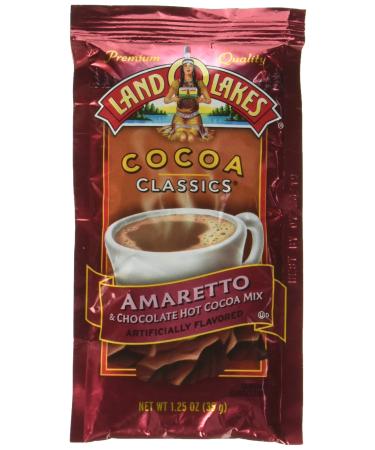 Land O Lakes, Cocoa Mix Classic Amaretto, 1.25-Ounce (12 Pack)