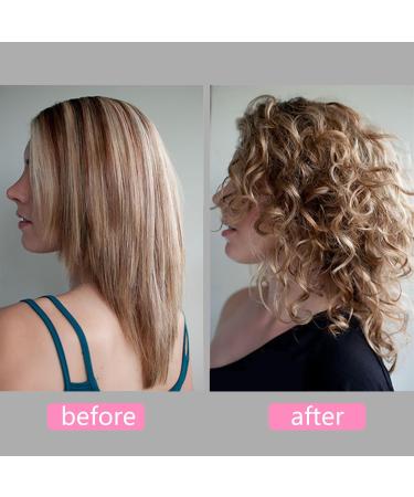 DAN Curling Iron - 1 1/4 Inch Long Barrel Dual Voltage Hair Curling Iron for Travel - Perfect Curls White - Buy Online on SooperMarket.com