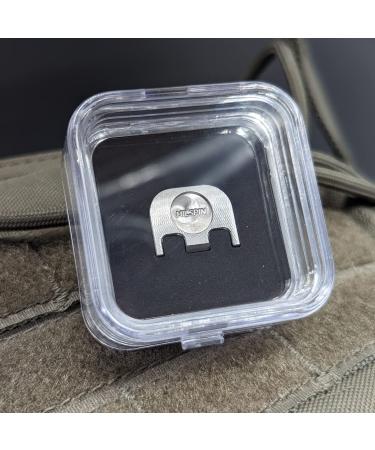 Milspin CNC Engraved Slide Back Plate for Glock Gen 1-5 | Blacked Out American Flag | Glock Accessories | Made in USA - Buy Online on SooperMarket.com