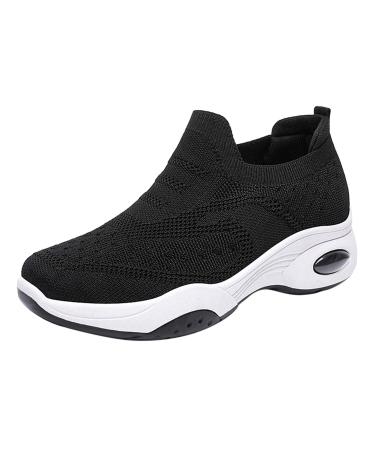 Rytejfes sisters shoes shoes wide feet women barefoot shoes women leather minimal shoes ocayo shoes women sneakers girl 31 sneakers without laces women summer slip on sneakers 2# black 38 EU