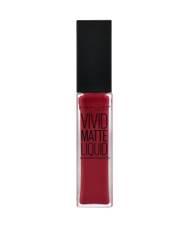 Maybelline Vivid Matte Liquid Lipstick - Red Punch 0.26 fl. oz | Buy Internationally - Buy Online on SooperMarket.com