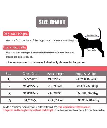 Large Dog Clothes Dog Pajamas Jumpsuit Flexible Breathable Zipper Soft Cotton Striped Dog Jumpsuit Costume Apparel for Medium Dogs Large Dogs (7-Back length-55cm Black) 7--Back length--55cm Black - Buy Online on SooperMarket.com