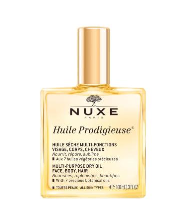 NUXE Huile Prodigieuse Multi Usage Dry Oil 100ml/3.3oz 3.3 Fl Oz (Pack of 1)