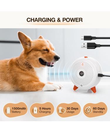 Bubbacare Ultrasound Anti-Bell Device | 33ft Rechargeable Waterproof Bark Control for Dogs - Ideal for Large & Small Breeds Indoors & Outdoors - Buy Online on SooperMarket.com