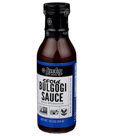LUCKY FOODS Korean BBQ Bulgogi Sauce - 13.2 OZ | Authentic Flavor for Grilling & Marinating - Buy Online on SooperMarket.com