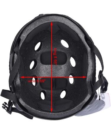 XINGZHE Airsoft Helmet PJ Fast Army Tactical Military Paintball Helmet - Black - Buy Online on SooperMarket.com