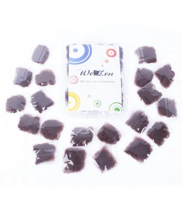 20pcs Dark Brown Hair Nets 50cm - Invisible Elastic Edge Mesh - Buy Online on SooperMarket.com