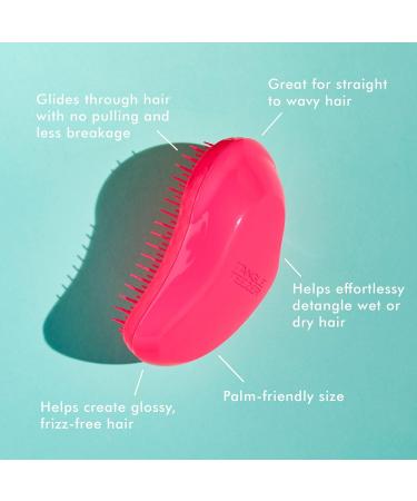 Tangle Teezer Original Professional Hairbrush - Best Detangling Brush for All Hair Types in Pink - 1 Piece - Buy Online on SooperMarket.com