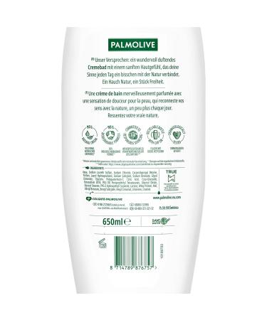 Palmolive Cream Bath Naturals Honey & Milk 6x650ml | Nourishing Bubble Bath for Soft Skin - Shop Internationally - Buy Online on SooperMarket.com
